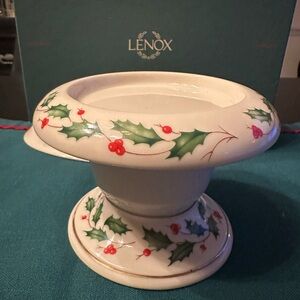 Lenox Holiday Collection candle holder